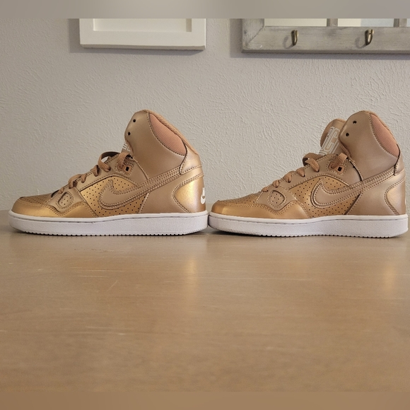 Nike Womens Son of Force Mid 'Metallic Red Bronze' Size 6.5 - Picture 7 of 10